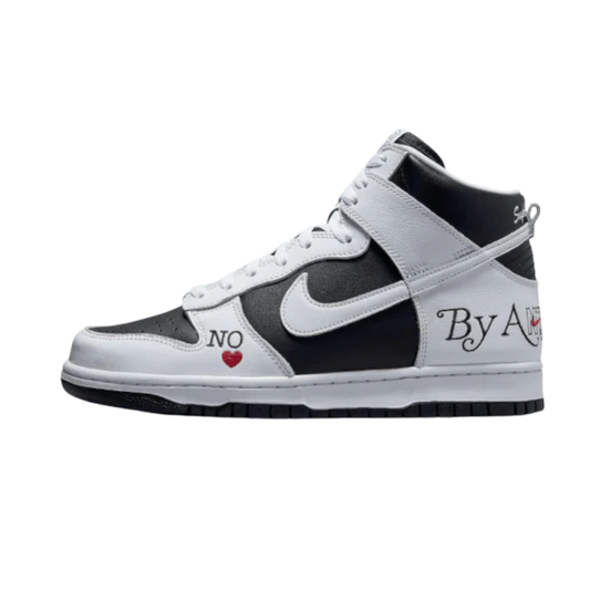 Nike SB Dunk High Supreme By Any Means Black White